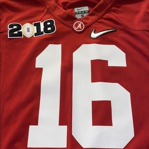 Nike official University of Alabama Jersey.